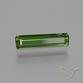 0.99 карата, натуральный Землисто-зеленый Турмалин, Октагон / Изумрудная Огранка, VVS-VS