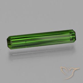 1.57 карата, натуральный Темно-зеленый Турмалин, Октагон / Изумрудная Огранка, Чистота VS