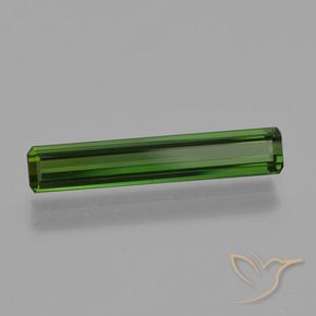 1.33 карата, натуральный Темно-зеленый Турмалин, Октагон / Изумрудная Огранка, VVS-VS