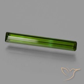 0.96 карата, натуральный Травянисто-зелёный Турмалин, Октагон / Изумрудная Огранка, VVS-VS