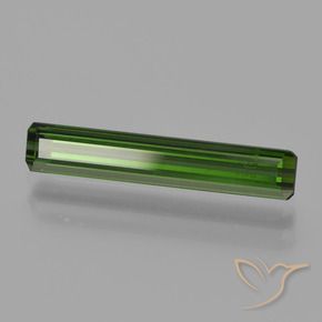 1.80 карата, натуральный Темно-землисто-зеленый Турмалин, Октагон / Изумрудная Огранка, Чистота VS