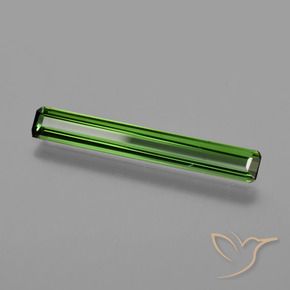 1.38 карата, натуральный Травянисто-зелёный Турмалин, Октагон / Изумрудная Огранка, Чистота VS
