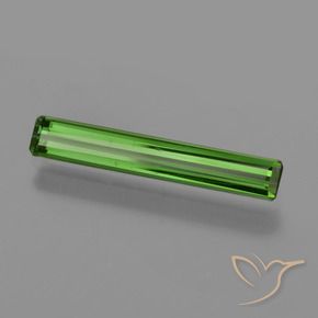 1.24 карата, натуральный Средне-темно-зеленый Турмалин, Октагон / Изумрудная Огранка, Чистота VS