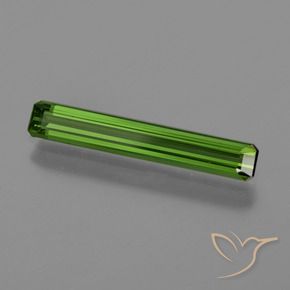1.26 карата, натуральный Травянисто-зелёный Турмалин, Октагон / Изумрудная Огранка, VVS-VS