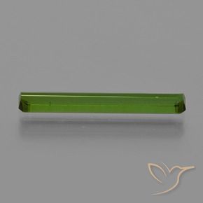 1.26 карата, натуральный Травянисто-зелёный Турмалин, Октагон / Изумрудная Огранка, VVS-VS