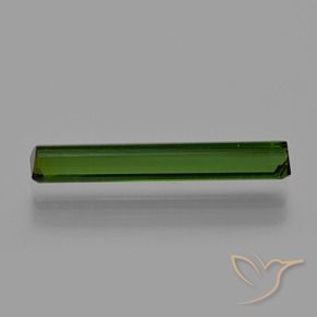 2.21 карата, натуральный Темно-зеленый Турмалин, Октагон / Изумрудная Огранка, Чистота VS