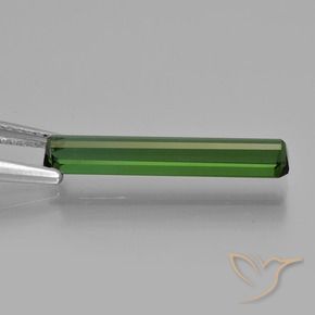2.20 карата, натуральный Темно-зеленый Турмалин, Октагон / Изумрудная Огранка, Чистота VVS