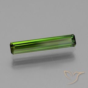 1.65 карата, натуральный Землисто-зеленый Турмалин, Октагон / Изумрудная Огранка, Чистота VVS