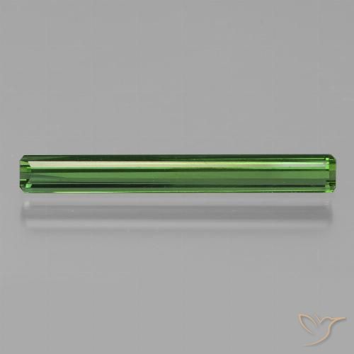 1.18ct Натуральный Зеленый Турмалин, Октагон / Изумрудная Огранка, VVS-VS, Photo A