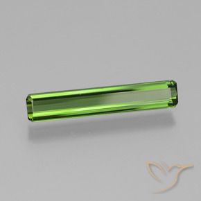 1.12 карата, натуральный Травянисто-зелёный Турмалин, Октагон / Изумрудная Огранка, Чистота VVS