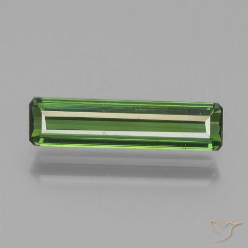 1.37ct Натуральный Землисто-зеленый Турмалин, Октагон / Изумрудная Огранка, Чистота VS, Photo A