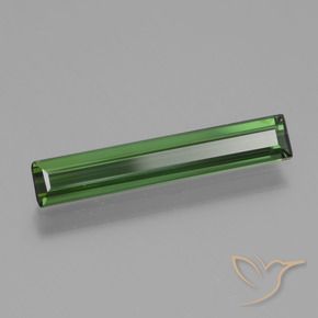 1.35 карата, натуральный Средний зеленый Турмалин, Октагон / Изумрудная Огранка, Чистота VVS