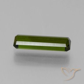 1.49 карата, натуральный Темно-зеленый Турмалин, Октагон / Изумрудная Огранка, VVS-VS