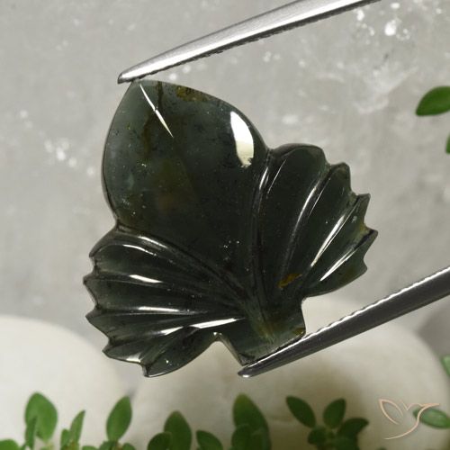 12.50ct Натуральный Травянисто-зелёный Турмалин, причудливая, Полупрозрачный