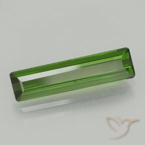 1.93 карата, натуральный Темно-зеленый Турмалин, Октагон / Изумрудная Огранка, VVS-VS