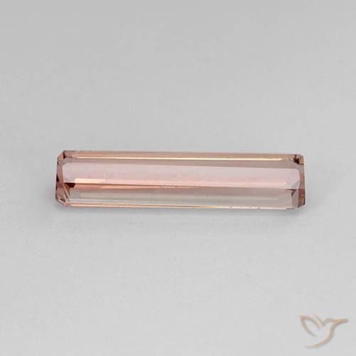 2.89 карата, натуральный Medium Light-Pink Турмалин, Октагон / Изумрудная Огранка, VVS-VS