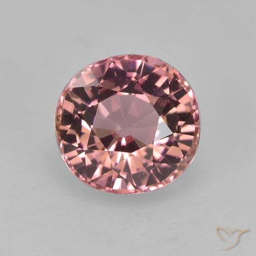1.48ct Натуральный Светло-розовый Турмалин, Овал, Чистота VVS
