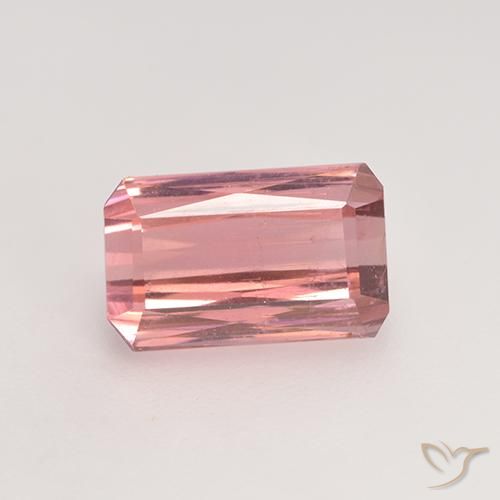 2.38ct Натуральный Жевательная резинка розовый Турмалин, Изумрудная огранка, VS-SI