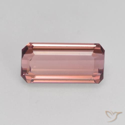 1.88ct Натуральный Оттенки розового Турмалин, Изумрудная огранка, VVS-VS