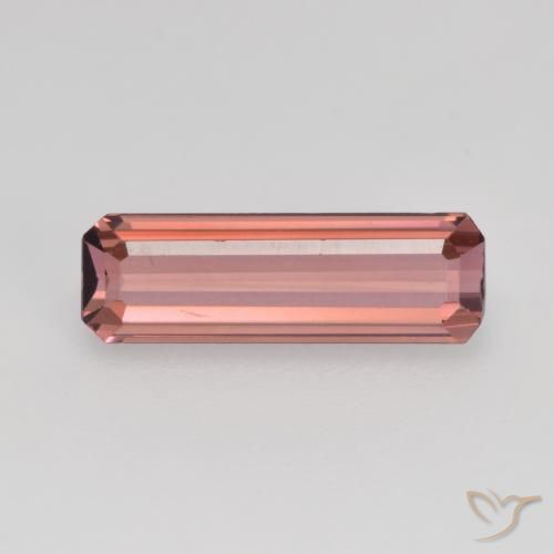 1.04ct Натуральный Средний розовый Турмалин, Октагон / Изумрудная Огранка, VVS-VS, Photo A