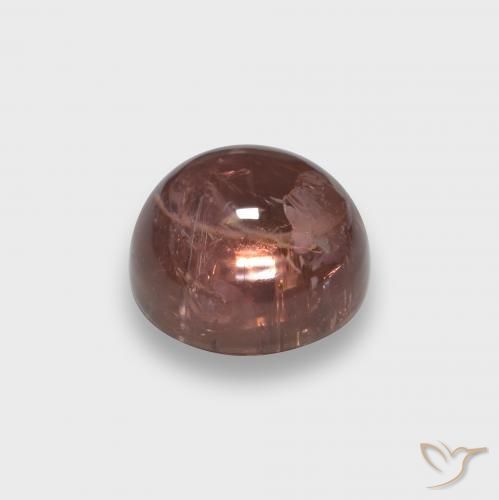 1.89 карата, натуральный Красновато-розовый Турмалин, Круглый, Прозрачный