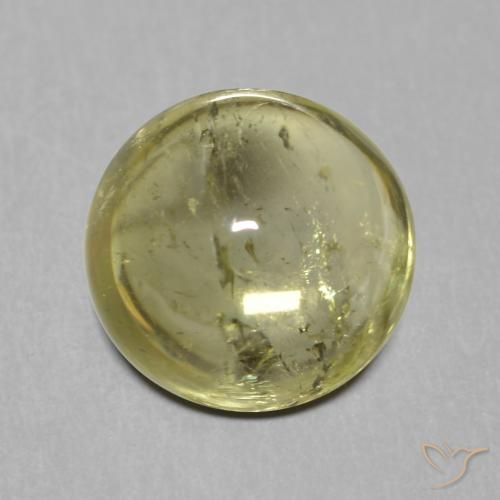 1.80ct Натуральный Светло-зеленый Турмалин, Круглый, Прозрачный