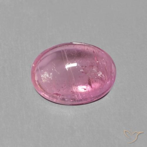 1.51ct Натуральный Средний розовый Турмалин, Овал, Прозрачный