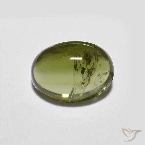 1.31ct Натуральный Темно-зеленый Турмалин, Овал, Прозрачный