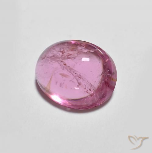 1.60ct Натуральный Ярко-розовый Турмалин, Овал, Прозрачный