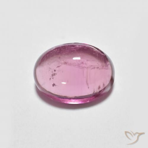 1.62ct Натуральный Темно-розовый Турмалин, Овал, Прозрачный