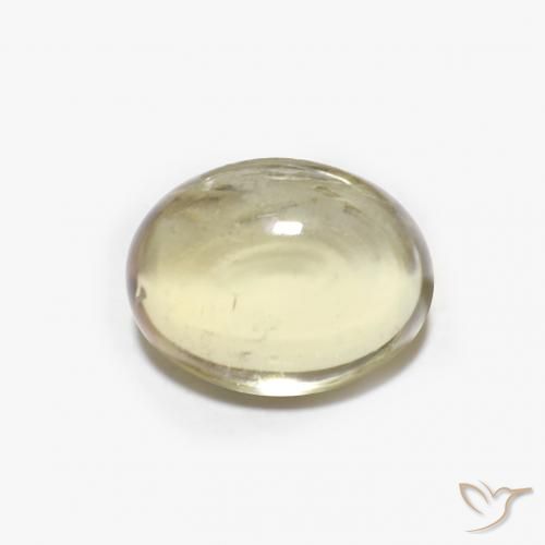 1.79ct Натуральный Палевый Турмалин, Овал, Прозрачный