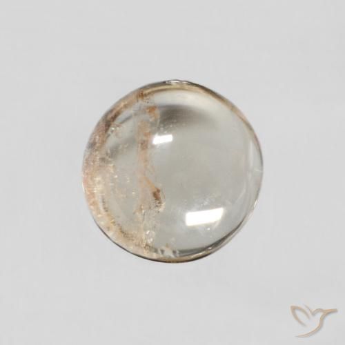 1.15ct Натуральный Светло-желтый Турмалин, Круглый, Прозрачный