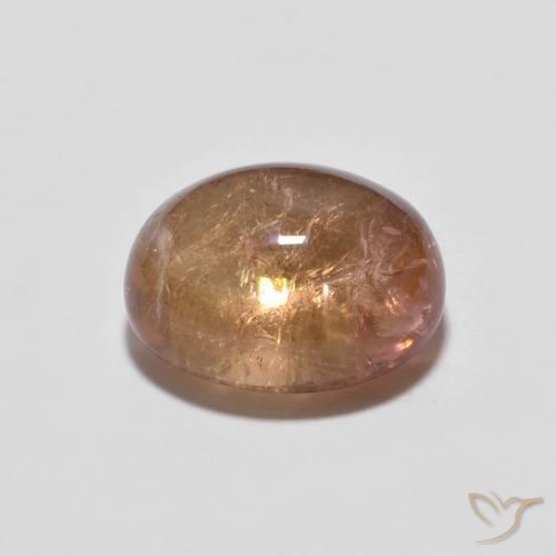 2.70 карата, натуральный Light Grapefruit Pink Турмалин, Овал, Прозрачный