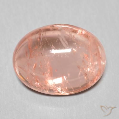 1.79ct Натуральный Средний розовый Турмалин, Овал, Прозрачный