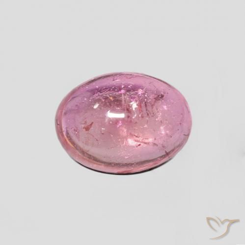 1.30ct Натуральный Фруктовый пунш красный Турмалин, Овал, Прозрачный