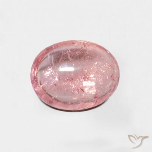 2.14ct Натуральный Средний розовый Турмалин, Овал, Прозрачный