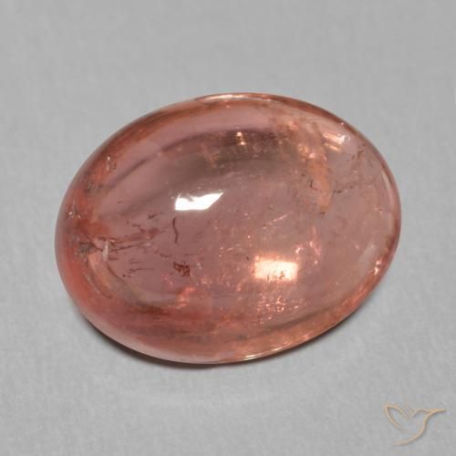2.27ct Натуральный Средний красный Турмалин, Овал, Прозрачный