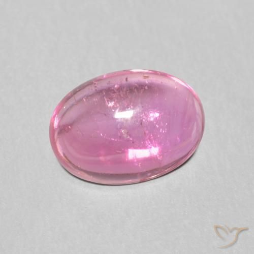 1.18ct Натуральный Средний фиолетовый Турмалин, Овал, Прозрачный