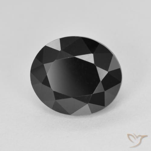 4.33ct Натуральный Шерл Турмалин, Овал, Непрозрачный