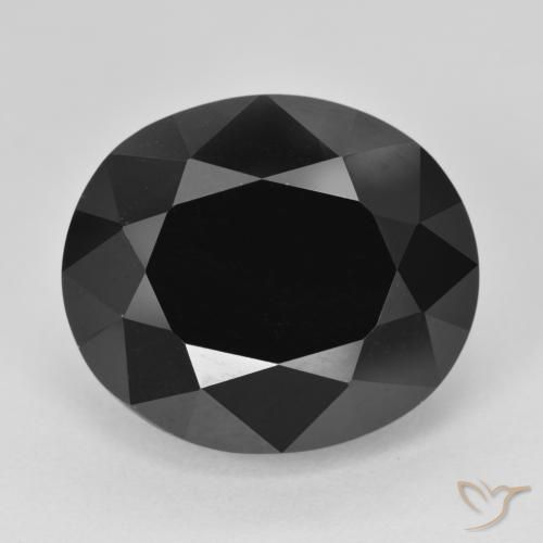 18.75ct Натуральный Шерл Турмалин, Овал, Непрозрачный