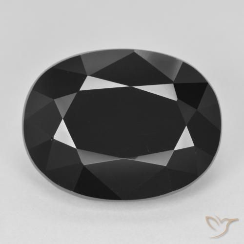 17.83ct Натуральный Шерл Турмалин, Овал, Непрозрачный