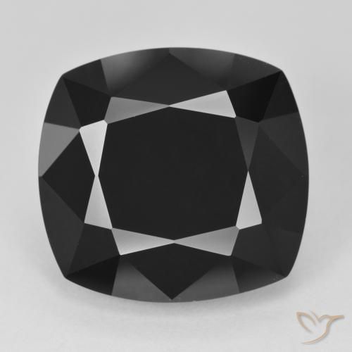 20.17ct Натуральный Шерл Турмалин, Подушка, Непрозрачный