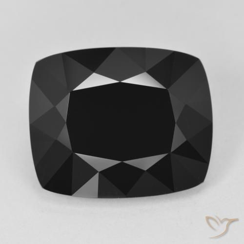 16.37ct Натуральный Шерл Турмалин, Подушка, Непрозрачный