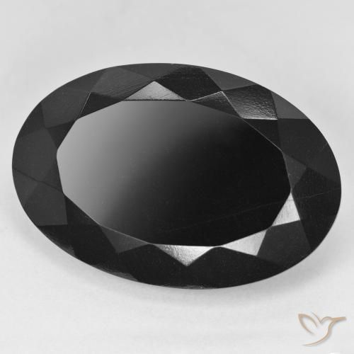 26.09ct Натуральный Шерл Турмалин, Овал, Непрозрачный
