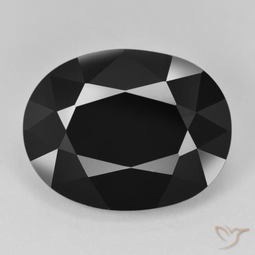 16.78ct Натуральный Шерл Турмалин, Овал, Непрозрачный