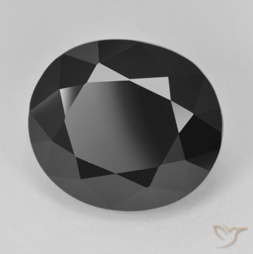 16.89ct Натуральный Шерл Турмалин, Овал, Непрозрачный