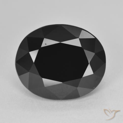 10.39ct Натуральный Шерл Турмалин, Овал, Непрозрачный