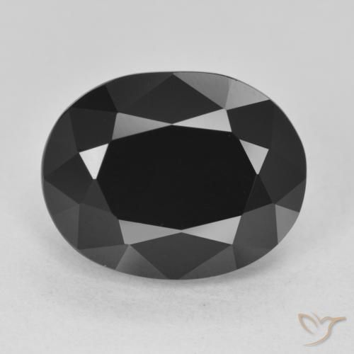 10.32ct Натуральный Шерл Турмалин, Овал, Непрозрачный