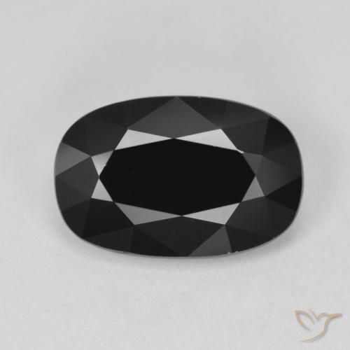 5.22ct Натуральный Шерл Турмалин, Овал, Непрозрачный