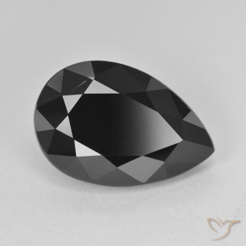 10,08-каратный черный турмалин, свободный драгоценный камень